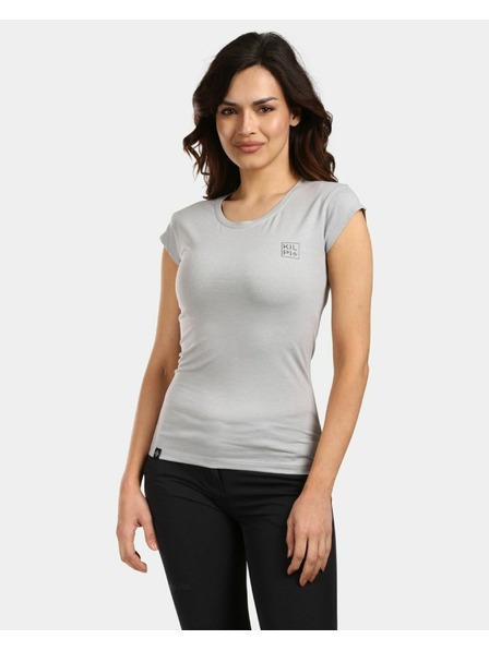 Kilpi Damen T-Shirt aus Baumwolle Kilpi LOS-W Hellgrau