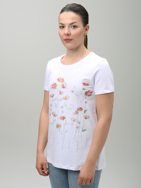 Loap Damen-T-Shirt LOAP ABONIE Weiß