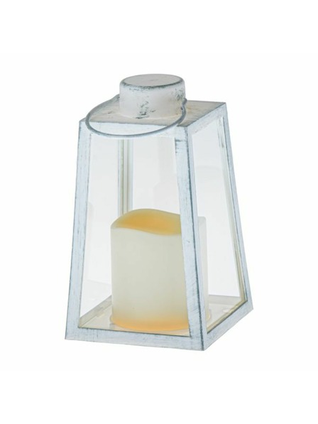 Casa de Engel Plastische Laterne mit LED-Kerze, 0/12