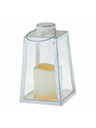 Casa de Engel Plastische Laterne mit LED-Kerze, 0/12
