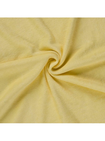 Kvalitex Frottee Spannbettlaken Einzelbett 90x200cm cremeweiß Kvalitex