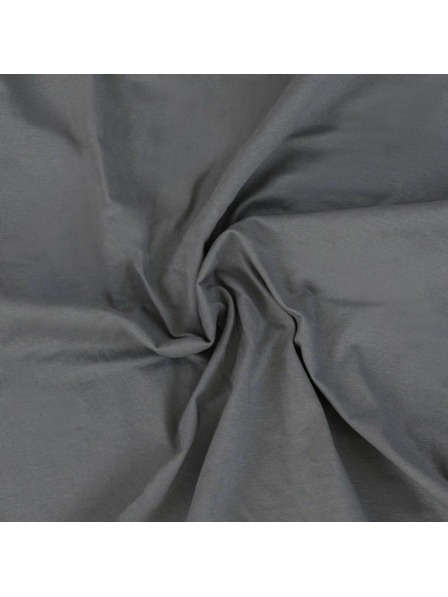 Kvalitex Jersey Spannbettlaken mit Lycra 160x200cm dunkelgrau Kvalitex