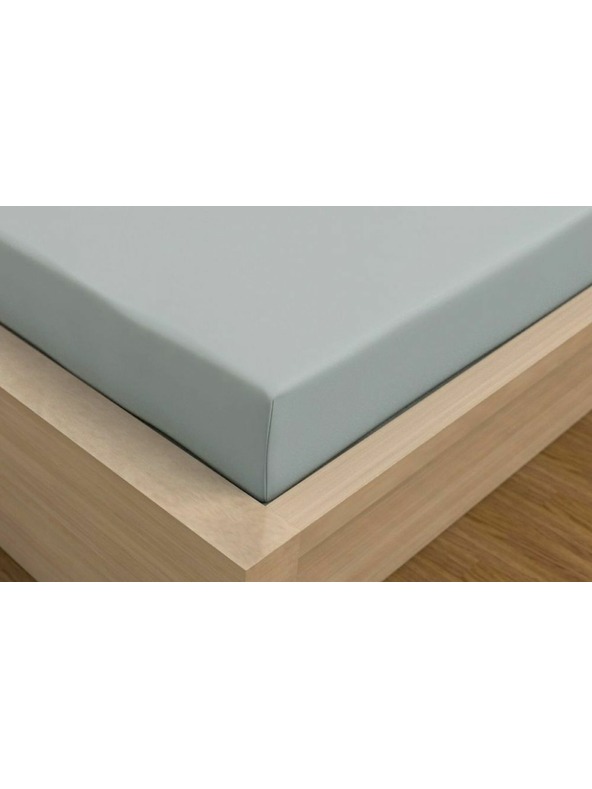 Kvalitex Jersey Spannbettlaken mit Lycra 160x200cm hellgrau Kvalitex Kvalitex