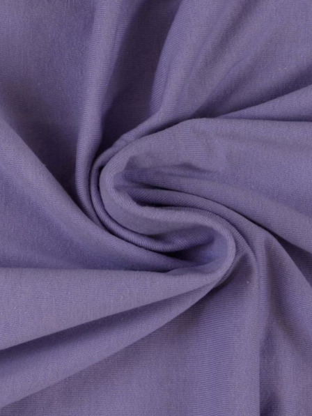 Kvalitex Jersey Einzelbettlaken 120x200cm hellviolett