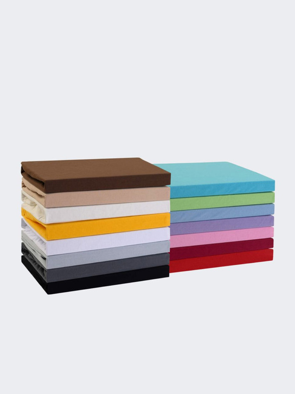 Kvalitex Jersey Einzelbettlaken 120x200cm cremefarben