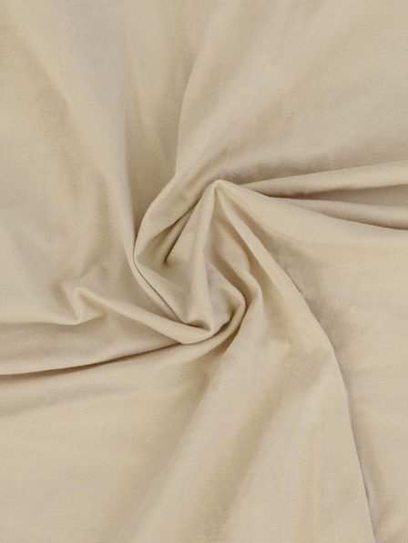 Kvalitex Jersey Bettlaken mit Lycra 120x200cm hellbeige