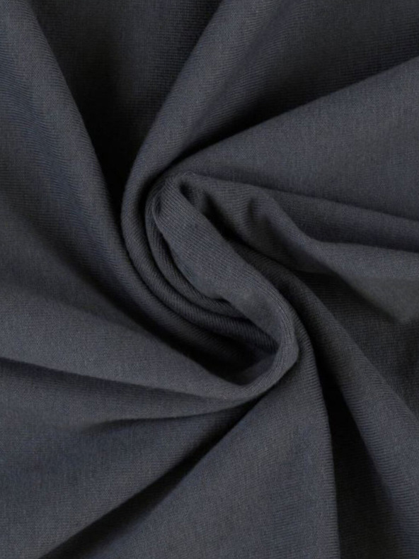 Kvalitex Jersey Bettlaken Doppelbett 180x200cm Dunkelgrau