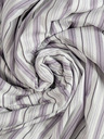 Kvalitex Baumwoll-Spannbettlaken 140x200cm lila gestreift Kvalitex