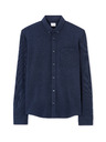 Celio Dunkelblaues Herrenhemd Celio Lapic
