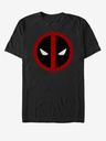 ZOOT.Fan Schwarzes Unisex-T-Shirt Marvel DeadPool Straight Away