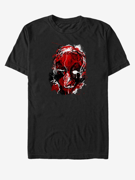 ZOOT.Fan Schwarzes unisex Marvel Deadpool Drippy T-shirt