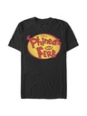 ZOOT.Fan Schwarzes Herren-T-Shirt Disney Classics OVAL LOGO