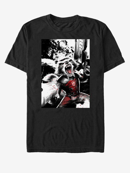 ZOOT.Fan Rocket Guardians of the Galaxy Vol. 2 ZOOT.FAN Marvel - Herren-T-Shirt