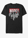 ZOOT.Fan Schwarzes Unisex-T-Shirt Marvel IronMan Posen T-shirt