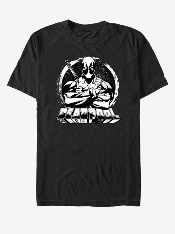 ZOOT.Fan Schwarzes unisex Marvel For Hire T-Shirt