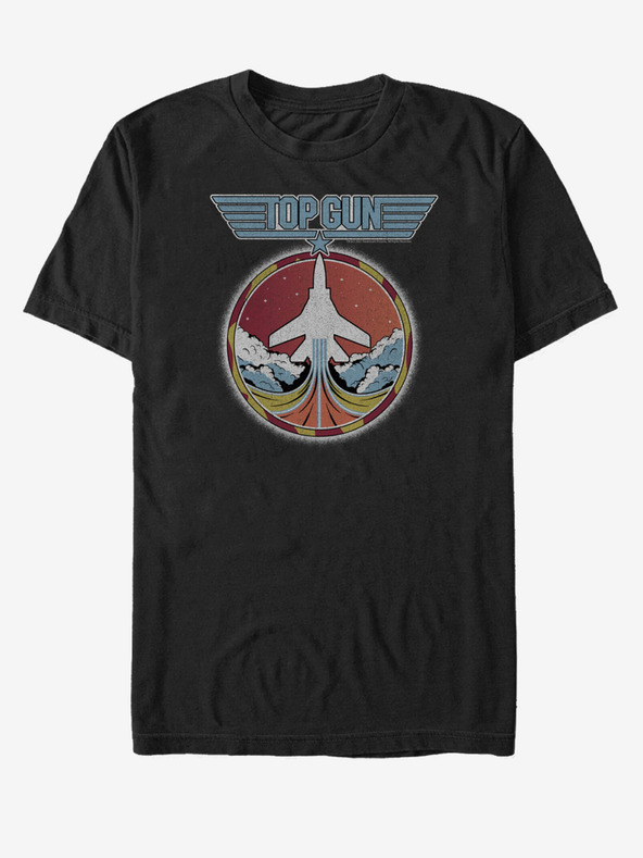 ZOOT.Fan Schwarzes unisex Paramount Top Jet T-Shirt