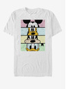 ZOOT.Fan Weißes Herren Disney Crew Crop T-Shirt