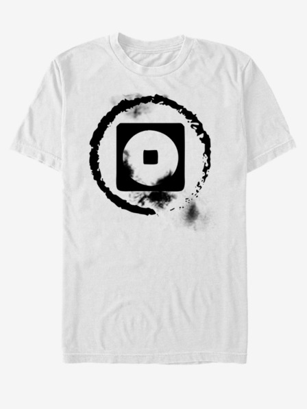 ZOOT.Fan Weißes Unisex-T-Shirt Nickelodeon Earth BW