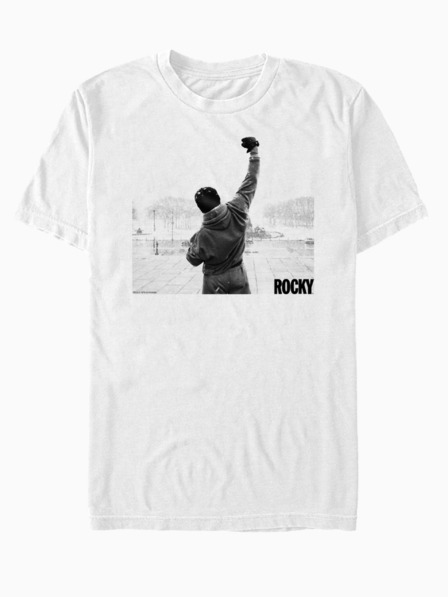 ZOOT.Fan Weißes Unisex-T-Shirt ZOOT.Fan Rocky Fist Poster