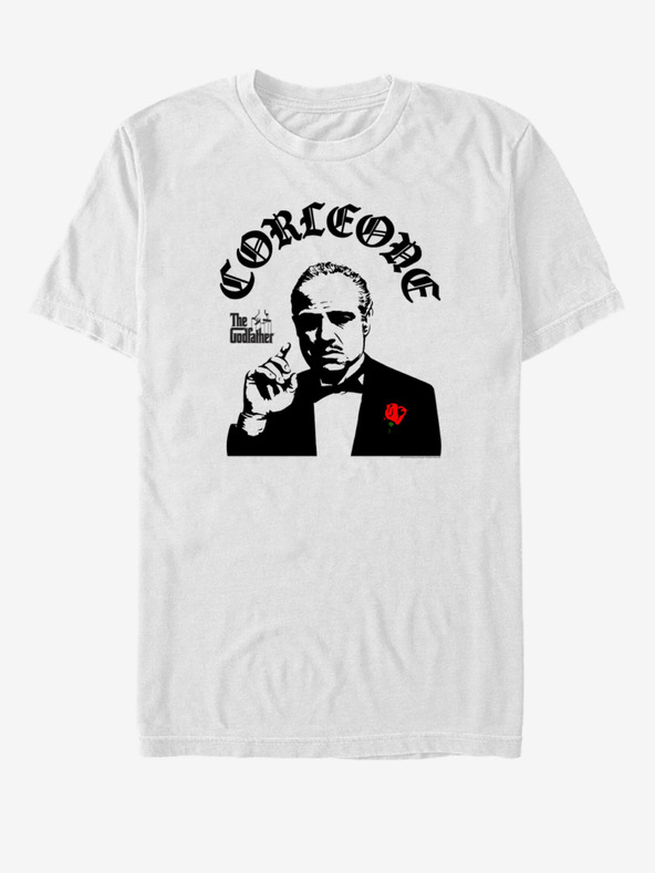 ZOOT.Fan Weißes Unisex-T-Shirt ZOOT.Fan Paramount Corleone Schablone