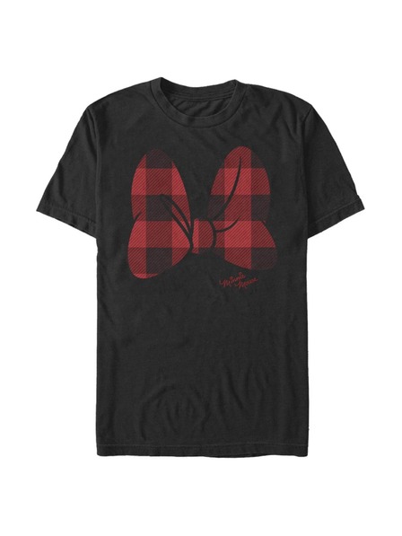 ZOOT.Fan Schwarzes Herren Disney Classics Plaid Bow T-Shirt