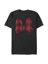 ZOOT.Fan Schwarzes Herren Disney Classics Plaid Bow T-Shirt