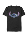 ZOOT.Fan Schwarzes Herren T-Shirt Disney Classics SUGAR SKULL STITCH