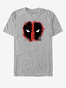 ZOOT.Fan Grau meliertes Unisex-T-Shirt Marvel Dead Eyes