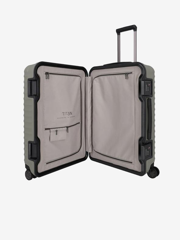 Titan Beige Reisetasche Titan Litron Frame M