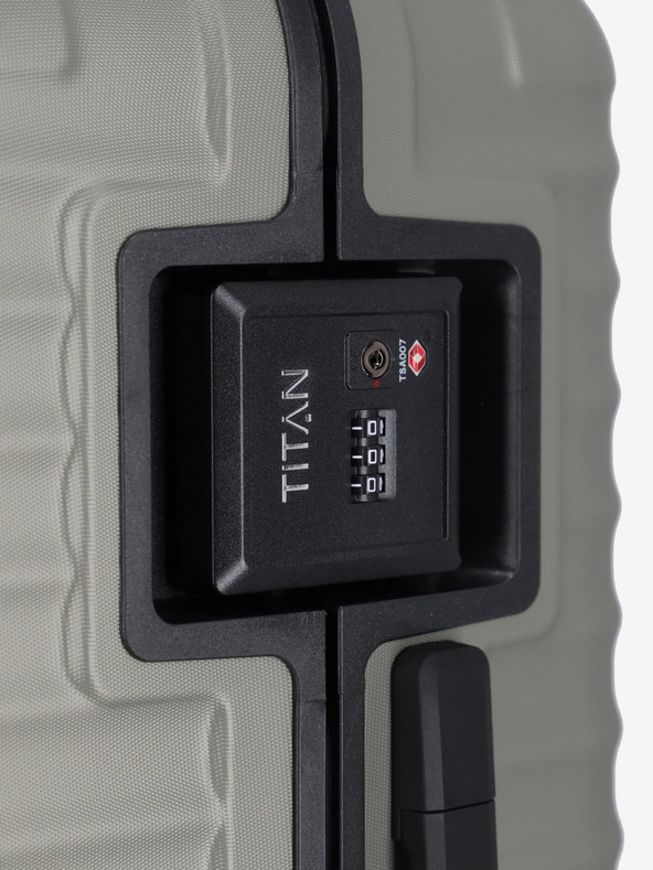 Titan Beige Reisetasche Titan Litron Frame M