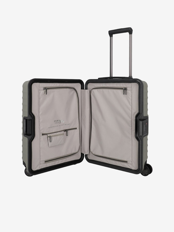 Titan Beige Reisetasche Titan Litron Frame S