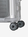 Travelite Travelite Next 4w S Fronttasche Silber Reisekoffer