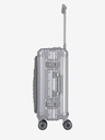 Travelite Travelite Next 4w S Fronttasche Silber Reisekoffer