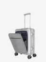 Travelite Travelite Next 4w S Fronttasche Silber Reisekoffer