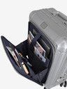 Travelite Travelite Next 4w S Fronttasche Silber Reisekoffer