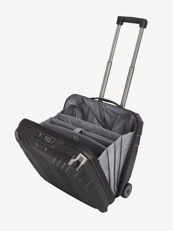 Travelite Schwarzer Travelite Elvaa 2w Business-Rollkoffer