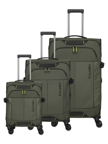 Travelite Travelite Briize Reisekoffer Set S,M,L Khaki
