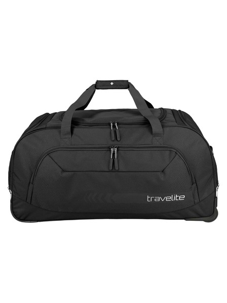 Travelite Reisetasche Travelite Kick Off Wheeled Duffle XL Schwarz