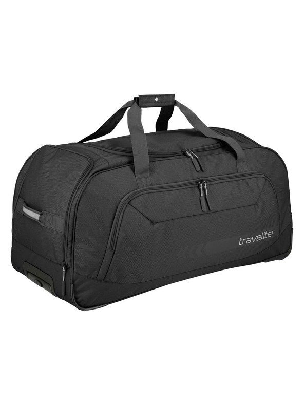 Travelite Reisetasche Travelite Kick Off Wheeled Duffle XL Schwarz