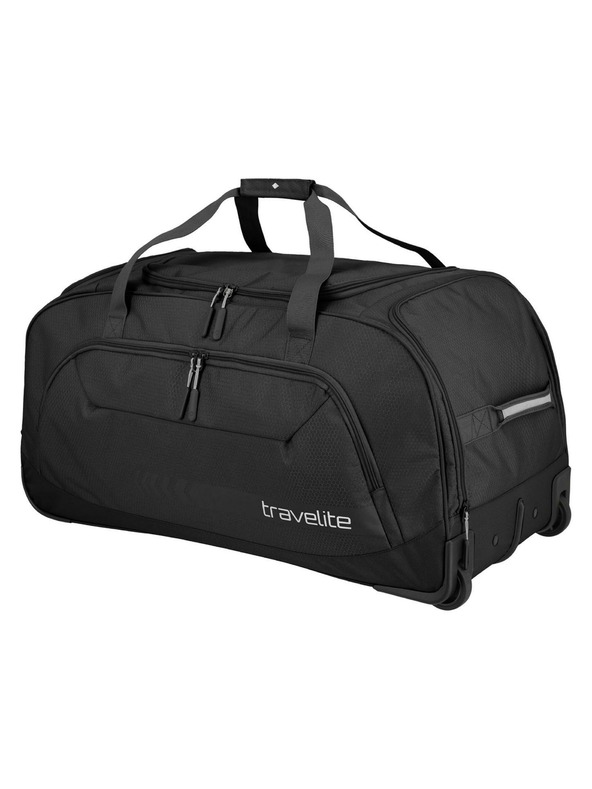 Travelite Reisetasche Travelite Kick Off Wheeled Duffle XL Schwarz
