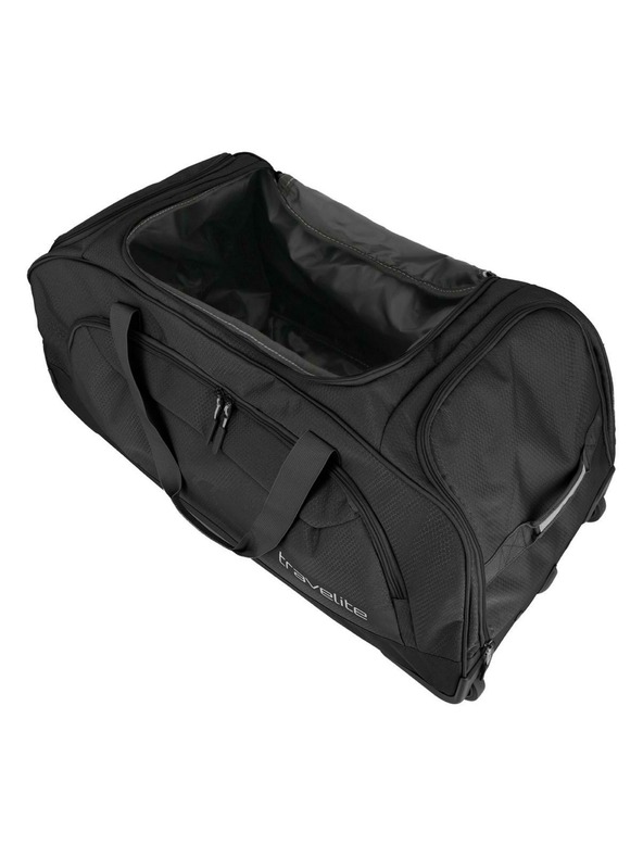 Travelite Reisetasche Travelite Kick Off Wheeled Duffle XL Schwarz