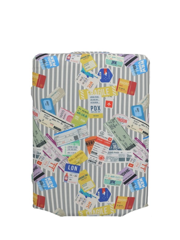 Travelite Kofferüberzug Travelite Luggage Cover L Tickets