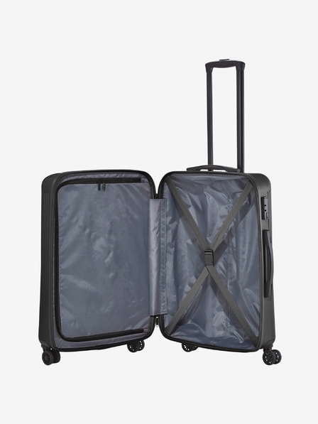 Travelite 3-teiliges Reisekofferset in Schwarz Travelite Bali S,M,L Schwarz