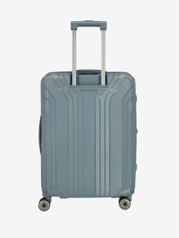 Travelite Dreier-Set Travelite Elvaa 4w S,M,L Reisekoffer in grau blau