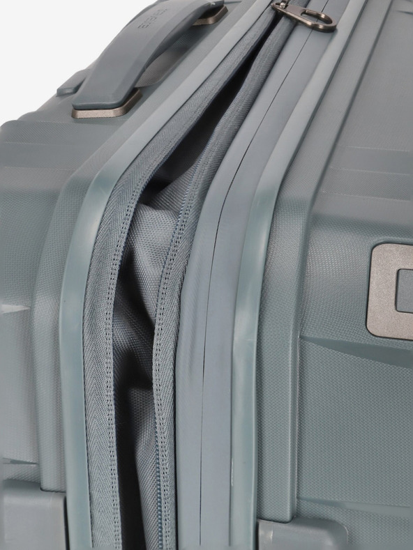 Travelite Dreier-Set Travelite Elvaa 4w S,M,L Reisekoffer in grau blau