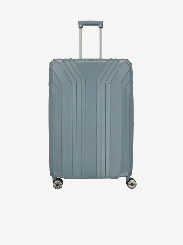 Travelite Dreier-Set Travelite Elvaa 4w S,M,L Reisekoffer in grau blau