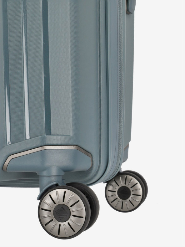 Travelite Dreier-Set Travelite Elvaa 4w S,M,L Reisekoffer in grau blau