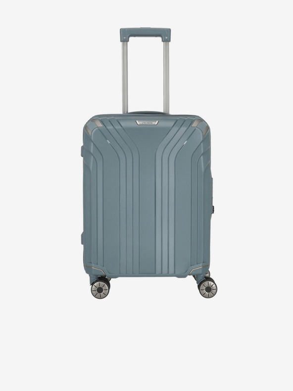 Travelite Dreier-Set Travelite Elvaa 4w S,M,L Reisekoffer in grau blau