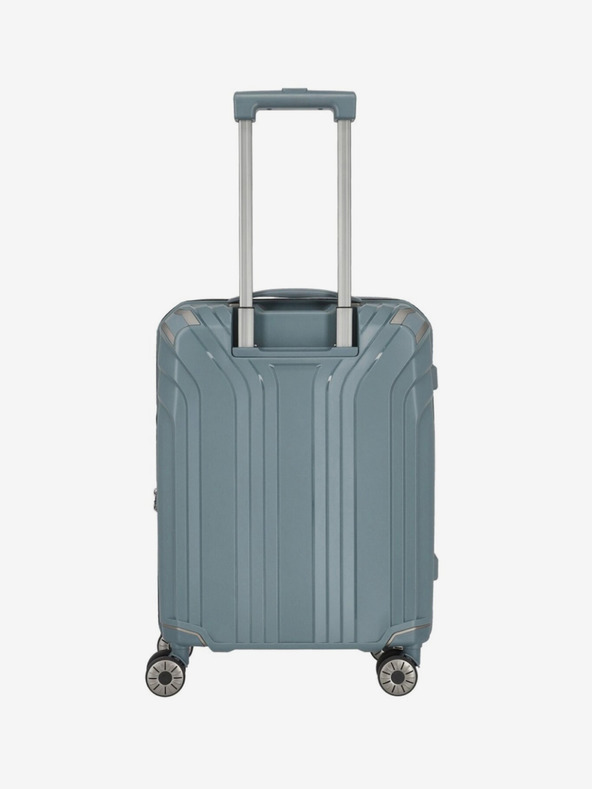 Travelite Dreier-Set Travelite Elvaa 4w S,M,L Reisekoffer in grau blau