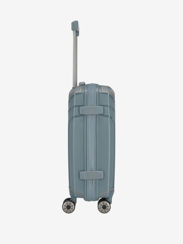 Travelite Dreier-Set Travelite Elvaa 4w S,M,L Reisekoffer in grau blau